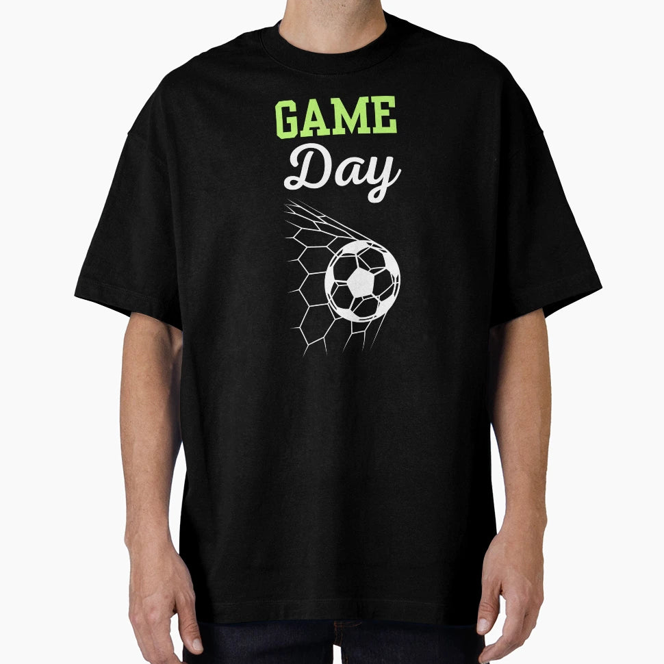 Game Day European Football Or Soccer T-Shirt - Custom Art Print for Adults - T-Shirt, Sweatshirt, Hoodie
