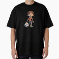 Cartoon Playing Football T-Shirt - Graphic Print Unisex - T-Shirt, Sweatshirt, Hoodie