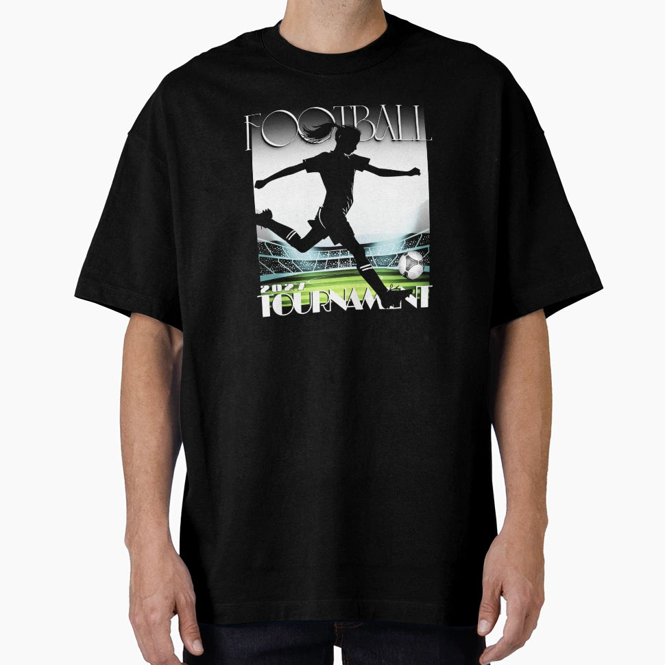 Womens Football 2027 Tournament T-Shirt - Casual Everyday Wear Unisex - T-Shirt, Sweatshirt, Hoodie
