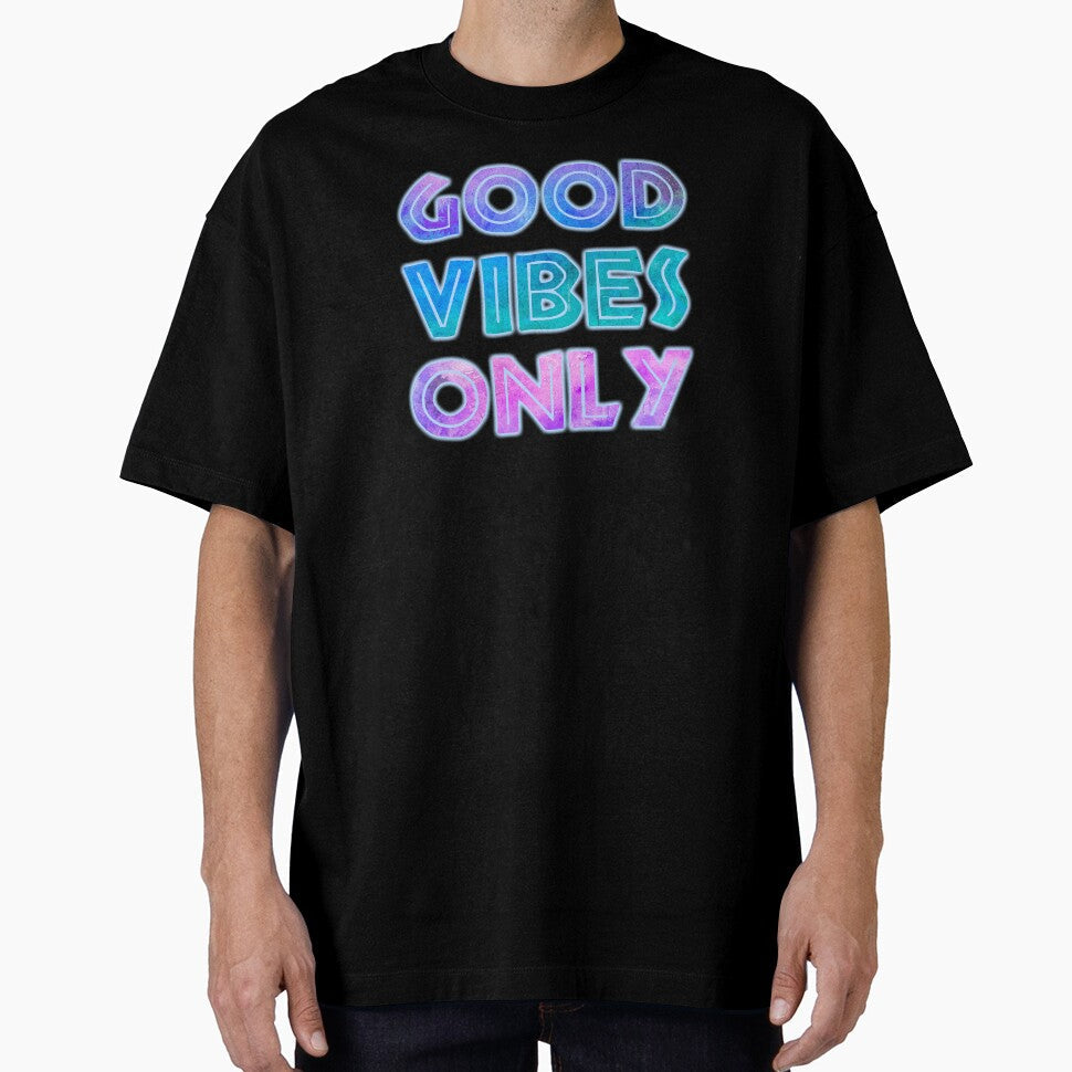 Good Vibes Only by Cat Lady Designs - Adult & Kids T-Shirts, Sweatshirts & Hoodies apparel design preview 1
