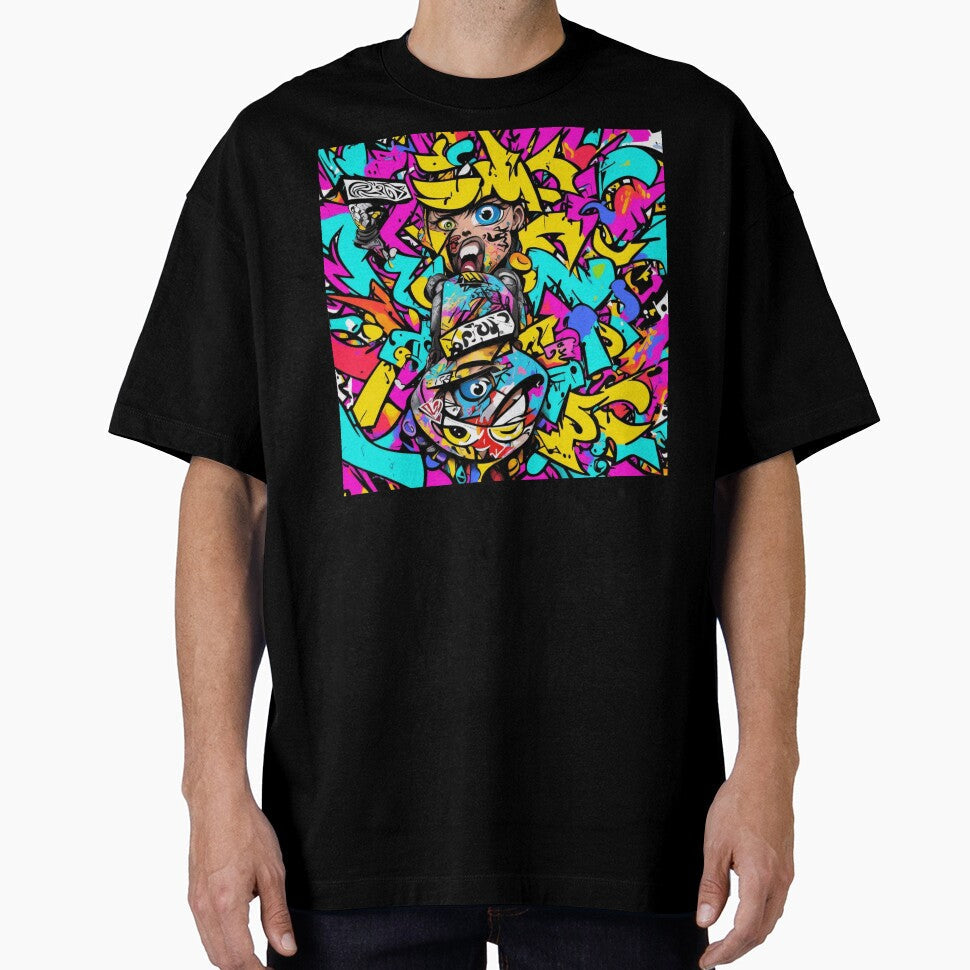 Express Yourself: Design an Eye-Catching Graffiti - Adult & Kids T-Shirts, Sweatshirts & Hoodies apparel design preview 1