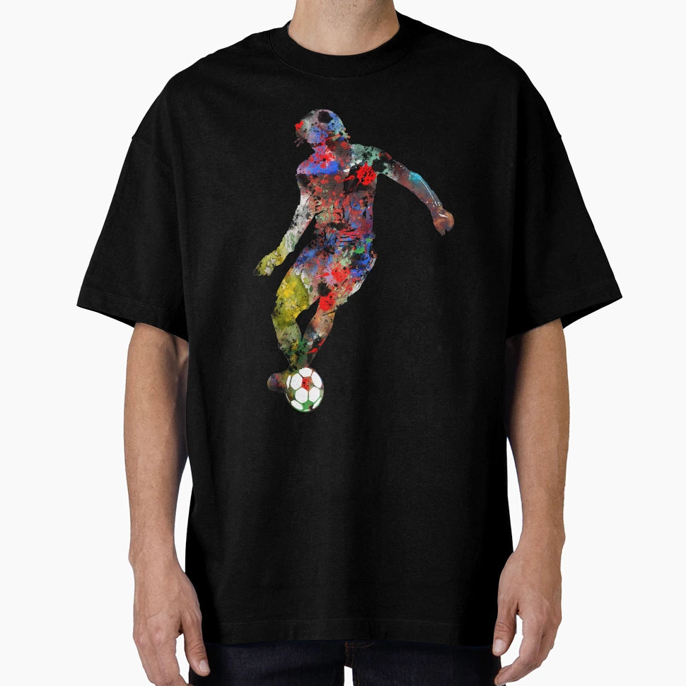 Football Player T-Shirt - Casual Everyday Wear for Adults - T-Shirt, Sweatshirt, Hoodie