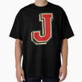 Alphabet Letter J Font Typography T-Shirt - Unique Graphic for Adults - T-Shirt, Sweatshirt, Hoodie