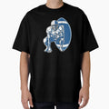 American Football Player Split Ball T-Shirt - Fun Novelty Design Men Women - T-Shirt, Sweatshirt, Hoodie