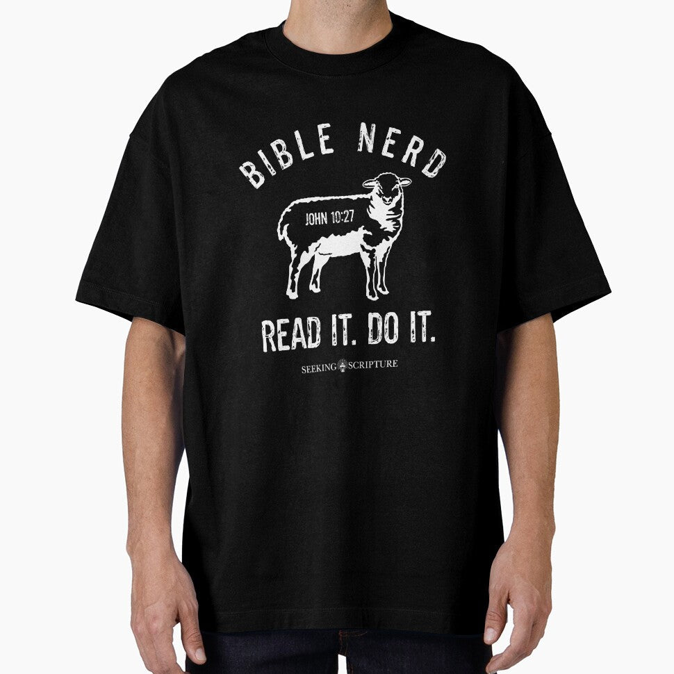 Bible Nerd Read It Do by nedrae - Adult & Kids T-Shirts, Sweatshirts & Hoodies apparel design preview 1