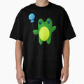 Balloon Frog by Cutsiecottage - Adult & Kids T-Shirts, Sweatshirts & Hoodies apparel design preview 1