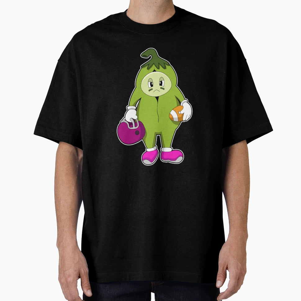 Bean Football Sports T-Shirt - Novelty Apparel Unisex - T-Shirt, Sweatshirt, Hoodie