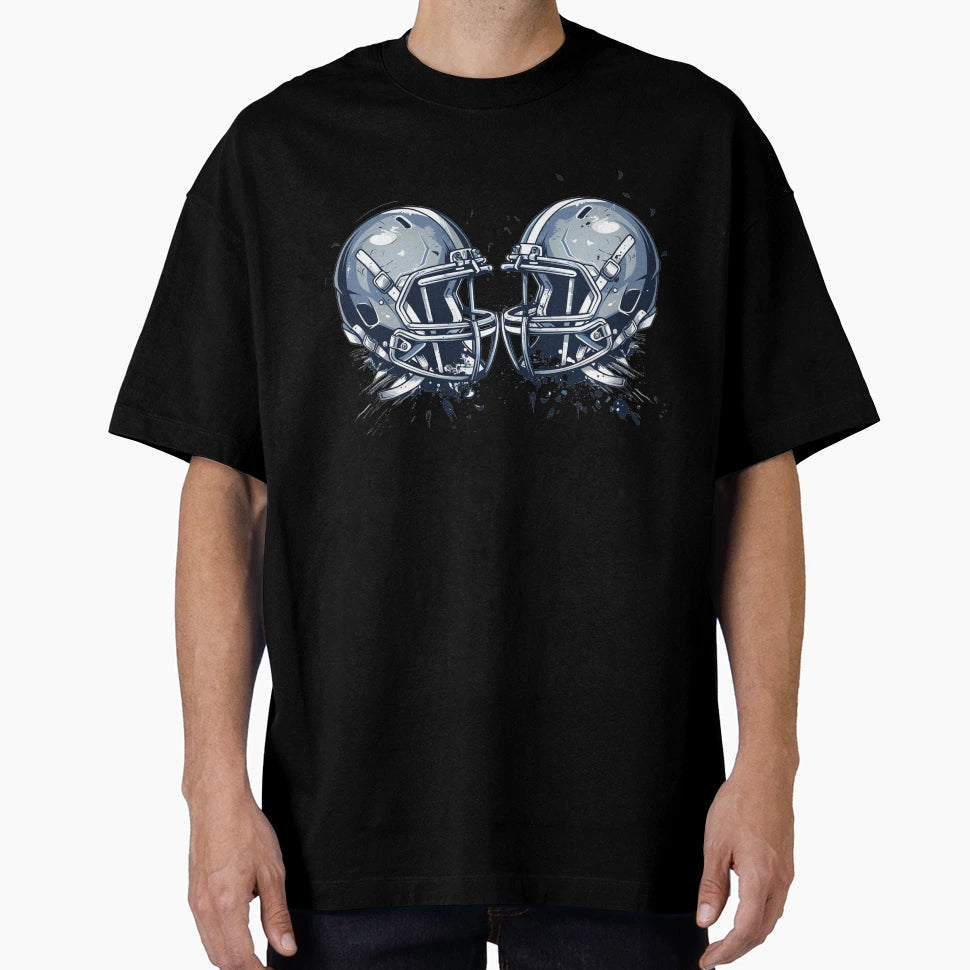 American Football Helmets T-Shirt - Streetwear Style Men Women - T-Shirt, Sweatshirt, Hoodie