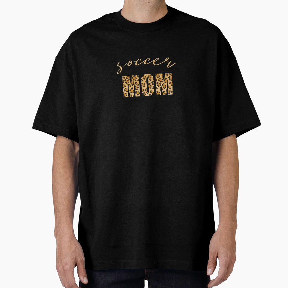Soccer Mom Leopard T-Shirt - Custom Art Print Men Women - T-Shirt, Sweatshirt, Hoodie
