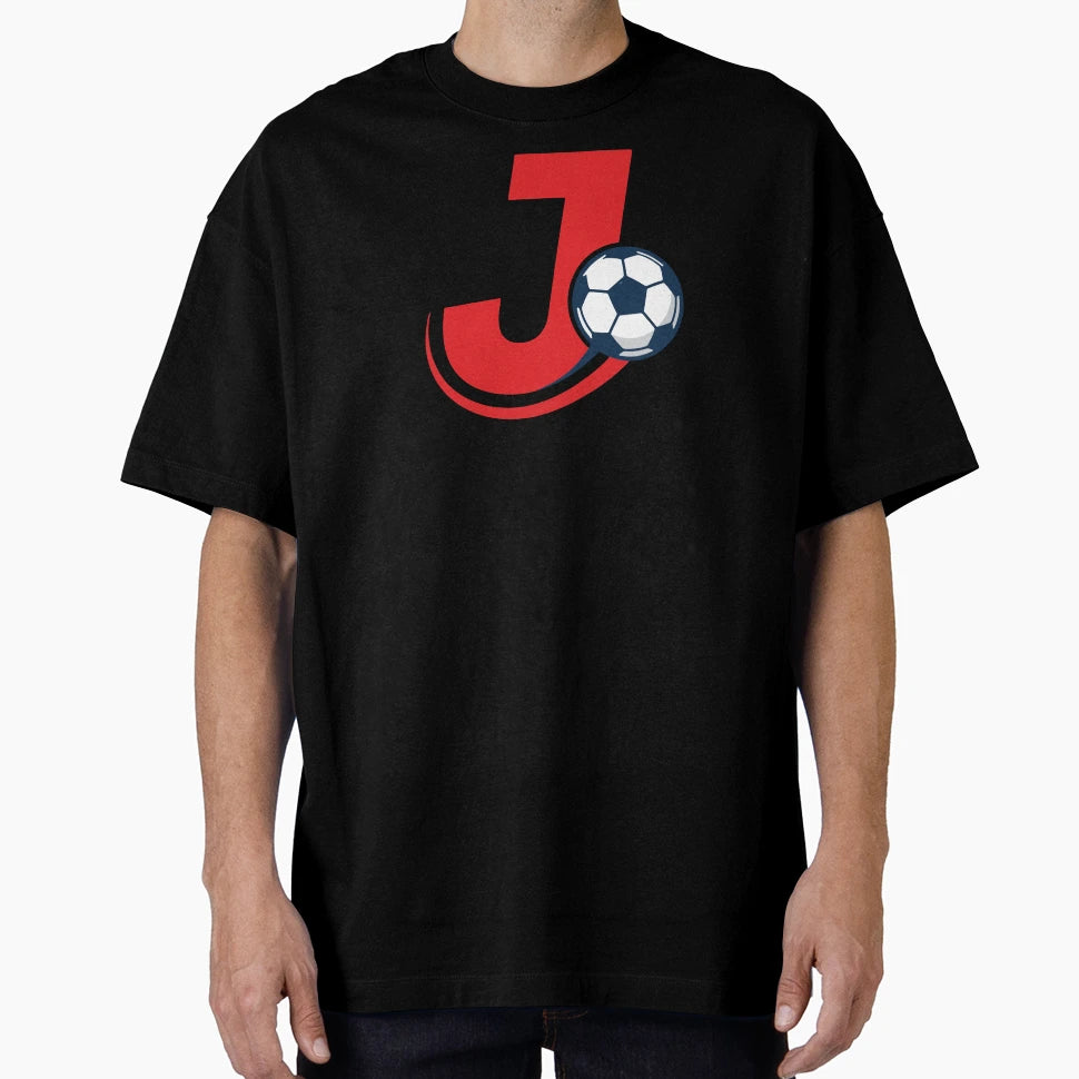 Juggling Kick Football Monogram J Skill T-Shirt - Unique Graphic Unisex - T-Shirt, Sweatshirt, Hoodie