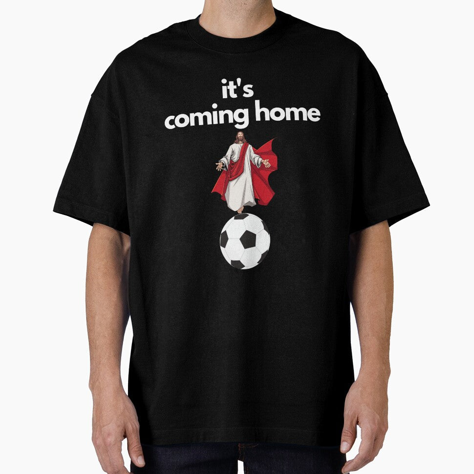 It's Coming Home Jesus Loves You England by - Adult & Kids T-Shirts, Sweatshirts & Hoodies apparel design preview 1