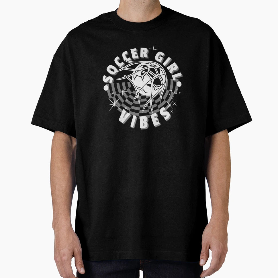 Soccer Vibes T-Shirt - Aesthetic Graphic Unisex - T-Shirt, Sweatshirt, Hoodie