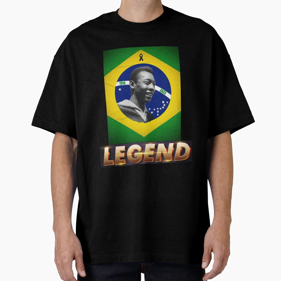 Signed Pele T-Shirt - Novelty Apparel Unisex - T-Shirt, Sweatshirt, Hoodie