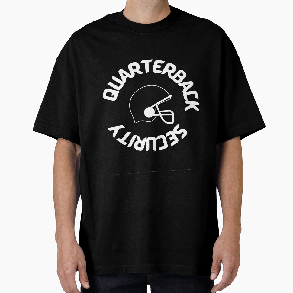 Quarterback Security T-Shirt - Minimalist Print for Adults - T-Shirt, Sweatshirt, Hoodie