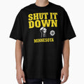 Shut It Down Bold Typography Statement Art by - Adult & Kids T-Shirts, Sweatshirts & Hoodies apparel design preview 1