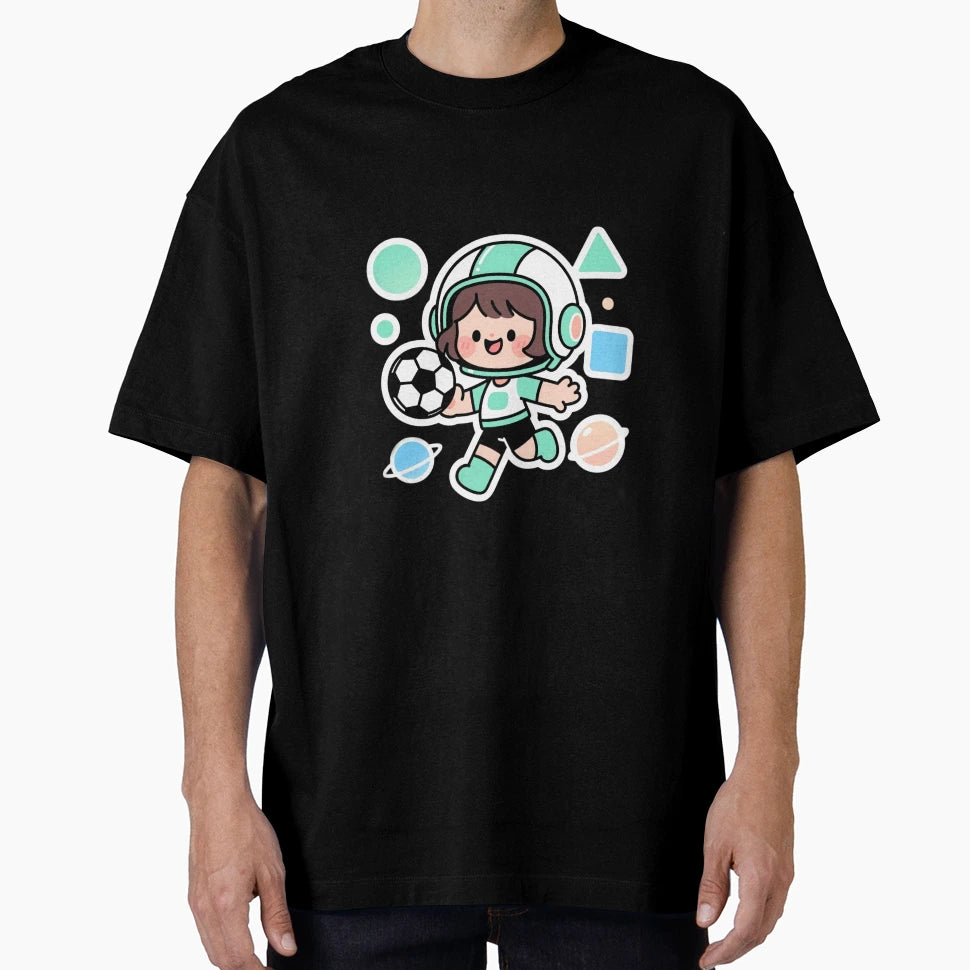 Futuristic Soccer Mom T-Shirt - Graphic Print Men Women - T-Shirt, Sweatshirt, Hoodie