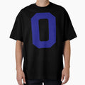 Number 0 Blue Zero Sports Number Zero T-Shirt - Novelty Apparel for Adults - T-Shirt, Sweatshirt, Hoodie