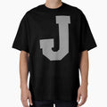 Alphabet Silver J Sports Letter J T-Shirt - Novelty Apparel Men Women - T-Shirt, Sweatshirt, Hoodie