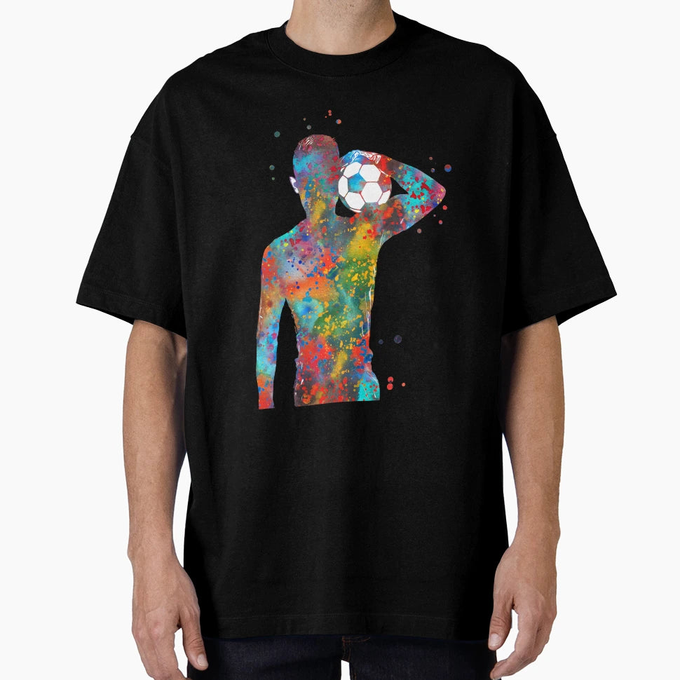 Male Soccer Player T-Shirt - Graphic Print for Adults - T-Shirt, Sweatshirt, Hoodie