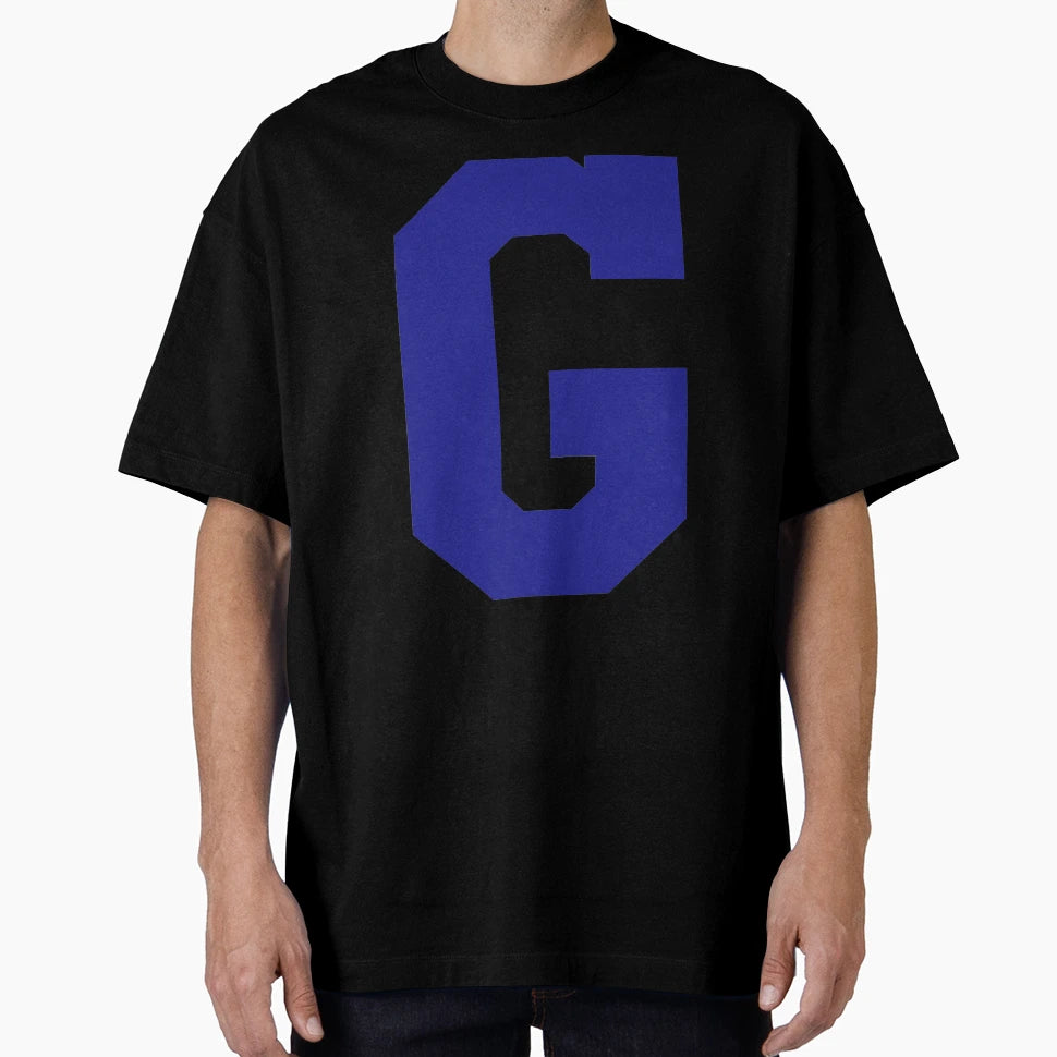 Alphabet Blue G Sports Letter G T-Shirt - Graphic Print for Adults - T-Shirt, Sweatshirt, Hoodie