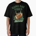 American Football Game Day Vibes T-Shirt - Custom Art Print for Adults - T-Shirt, Sweatshirt, Hoodie