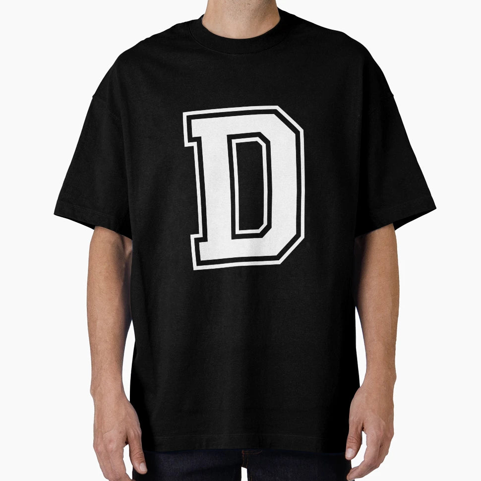 Letter D T-Shirt - Graphic Print for Adults - T-Shirt, Sweatshirt, Hoodie