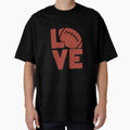 Love Football T-Shirt - Fun Novelty Design for Adults - T-Shirt, Sweatshirt, Hoodie