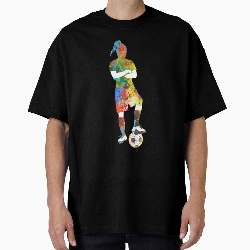 Soccer Player T-Shirt - Trendy Graphic for Adults - T-Shirt, Sweatshirt, Hoodie