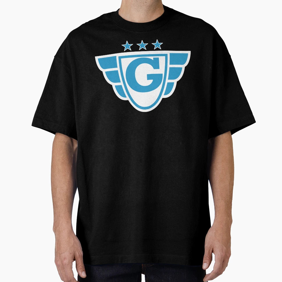 Superhero Letter G Stars And Wings T-Shirt - Aesthetic Graphic Unisex - T-Shirt, Sweatshirt, Hoodie