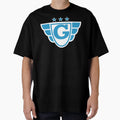 Superhero Letter G Stars And Wings T-Shirt - Aesthetic Graphic Unisex - T-Shirt, Sweatshirt, Hoodie