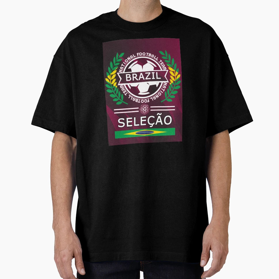 Brazil New Football Supporters And T-Shirt - Aesthetic Graphic for Adults - T-Shirt, Sweatshirt, Hoodie