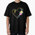 My Heart Beats Football T-Shirt - Casual Everyday Wear Men Women - T-Shirt, Sweatshirt, Hoodie