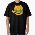 Cat Buns Yummy Kawaii Burger by PosterpartyCo - Adult & Kids T-Shirts, Sweatshirts & Hoodies apparel design preview 1