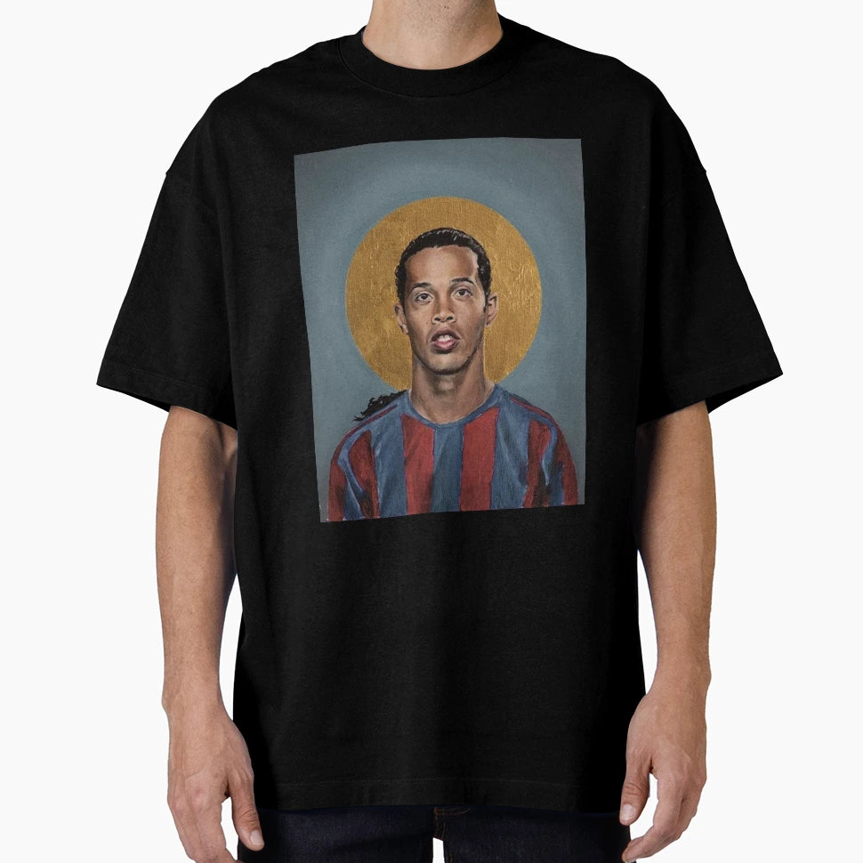 Art Ronaldinho Painting T-Shirt - Custom Art Print Men Women - T-Shirt, Sweatshirt, Hoodie