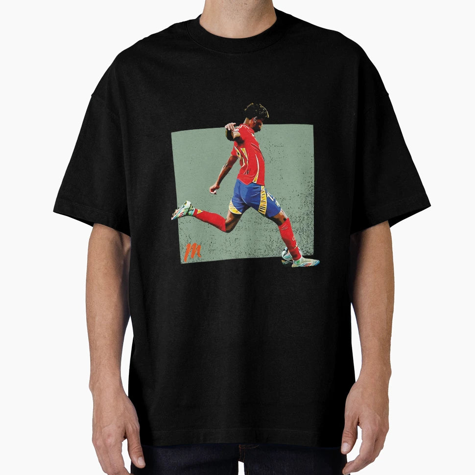 Sliced Yamal T-Shirt - Trendy Graphic Unisex - T-Shirt, Sweatshirt, Hoodie