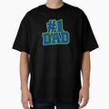 Number 1 Dad Fathers Day T-Shirt - Minimalist Print Men Women - T-Shirt, Sweatshirt, Hoodie