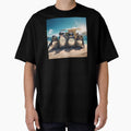 Penguin Summer Holiday by FarOutTees - Adult & Kids T-Shirts, Sweatshirts & Hoodies apparel design preview 1