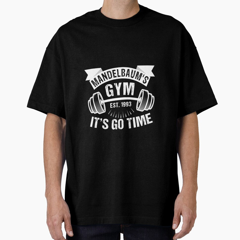 MANDELBAUM'S GYM EST. 1993 IT'S GO TIME by Billy Wong - Adult & Kids T-Shirts, Sweatshirts & Hoodies apparel design preview 1