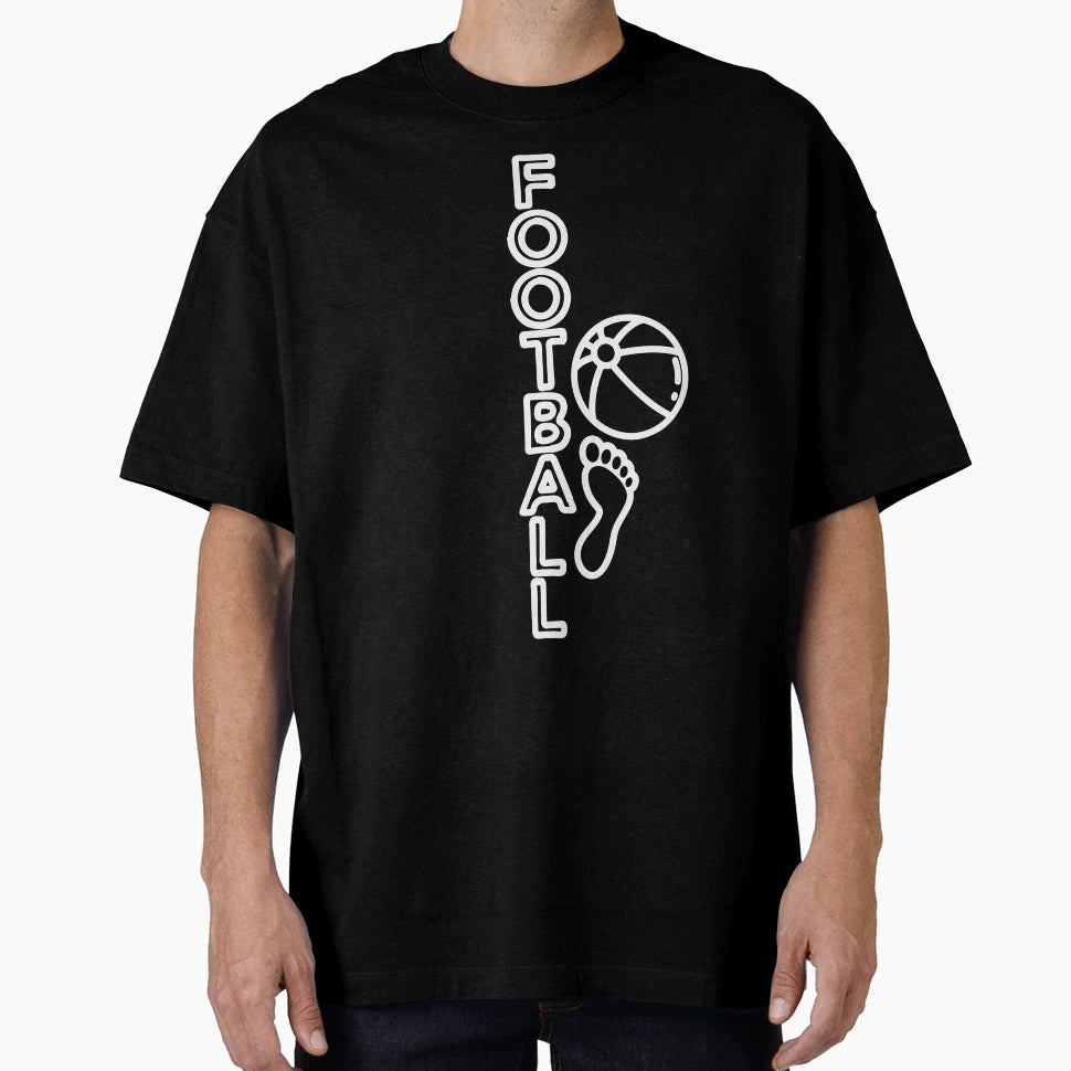 Football Foot And Ball T-Shirt - Aesthetic Graphic Unisex - T-Shirt, Sweatshirt, Hoodie
