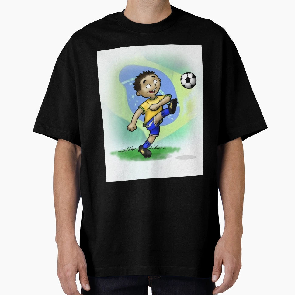 Brasil Football Team T-Shirt - Unique Graphic for Adults - T-Shirt, Sweatshirt, Hoodie