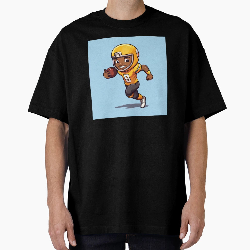 American Football Player T-Shirt - Streetwear Style for Adults - T-Shirt, Sweatshirt, Hoodie