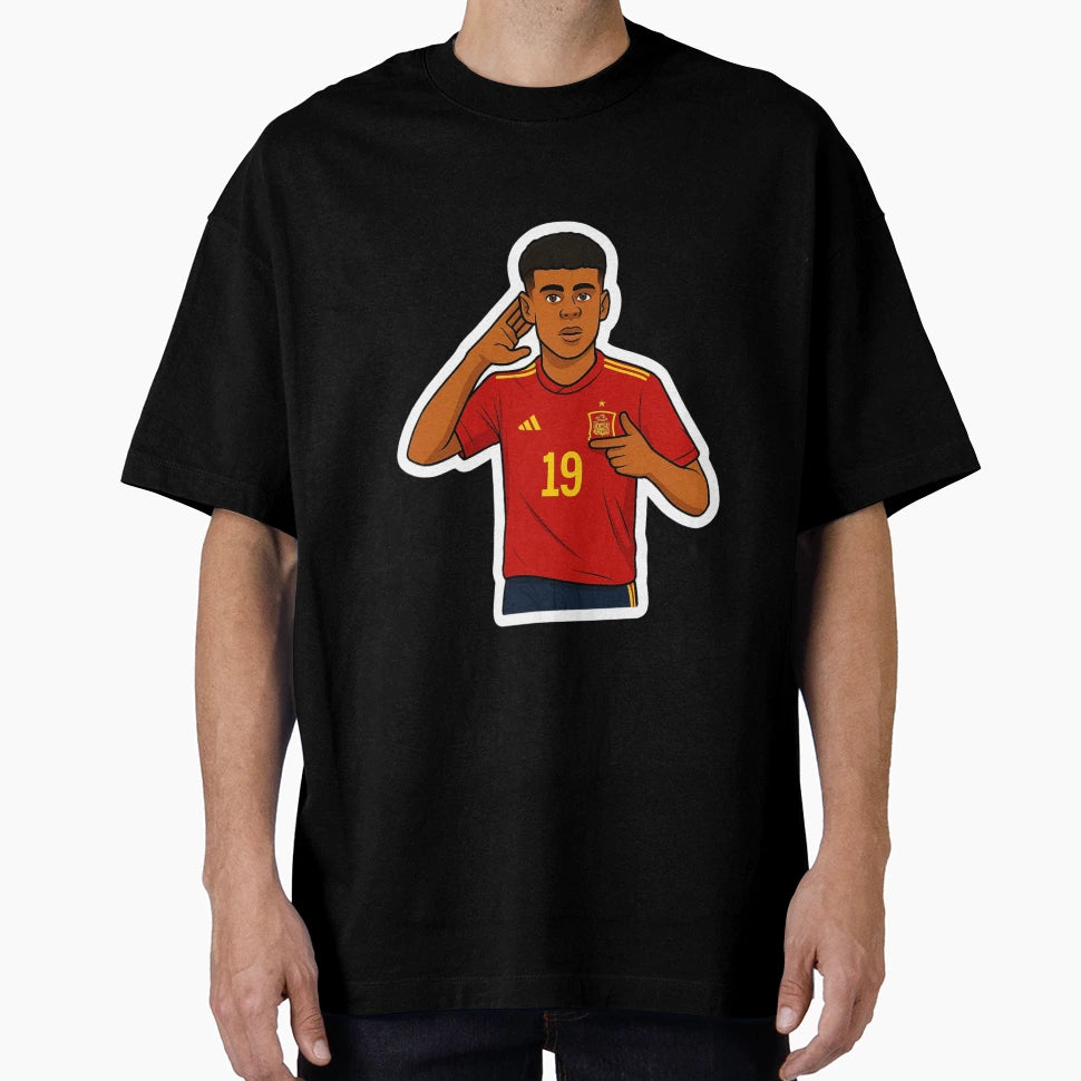 Lamine Yamal Espa Football T-Shirt - Minimalist Print Unisex - T-Shirt, Sweatshirt, Hoodie