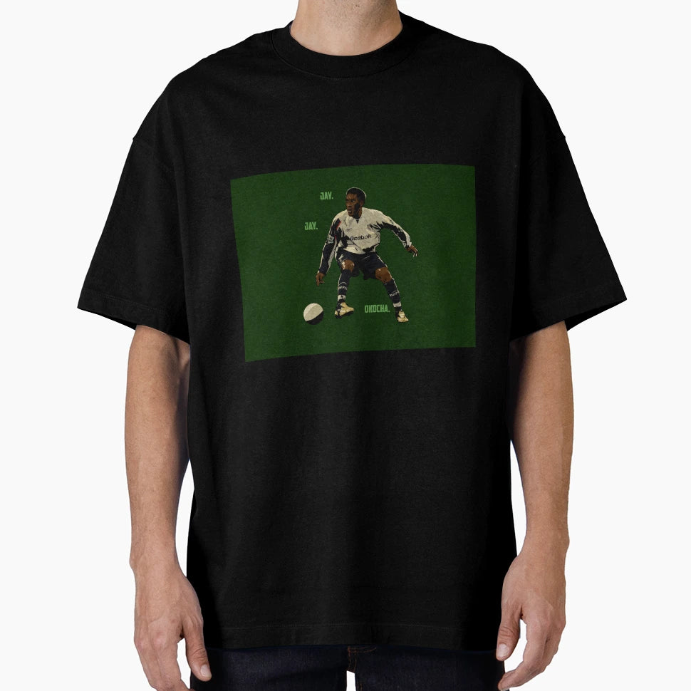 Jay Jay Okocha T-Shirt - Trendy Graphic for Adults - T-Shirt, Sweatshirt, Hoodie