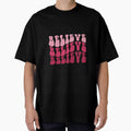 Believe Pink Faith by tealborealis - Adult & Kids T-Shirts, Sweatshirts & Hoodies apparel design preview 1