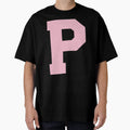 Alphabet Rose P Sports Letter P T-Shirt - Unique Graphic for Adults - T-Shirt, Sweatshirt, Hoodie