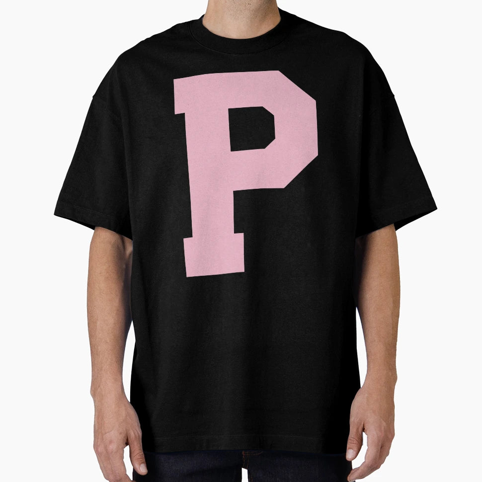 Alphabet Rose P Sports Letter P T-Shirt - Unique Graphic for Adults - T-Shirt, Sweatshirt, Hoodie