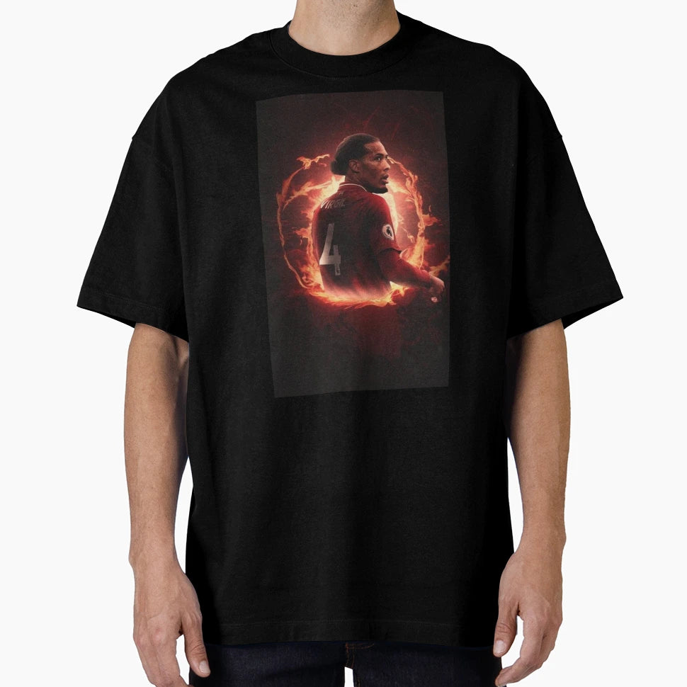 Wallapper Virgil Van Dijk T-Shirt - Fun Novelty Design Unisex - T-Shirt, Sweatshirt, Hoodie