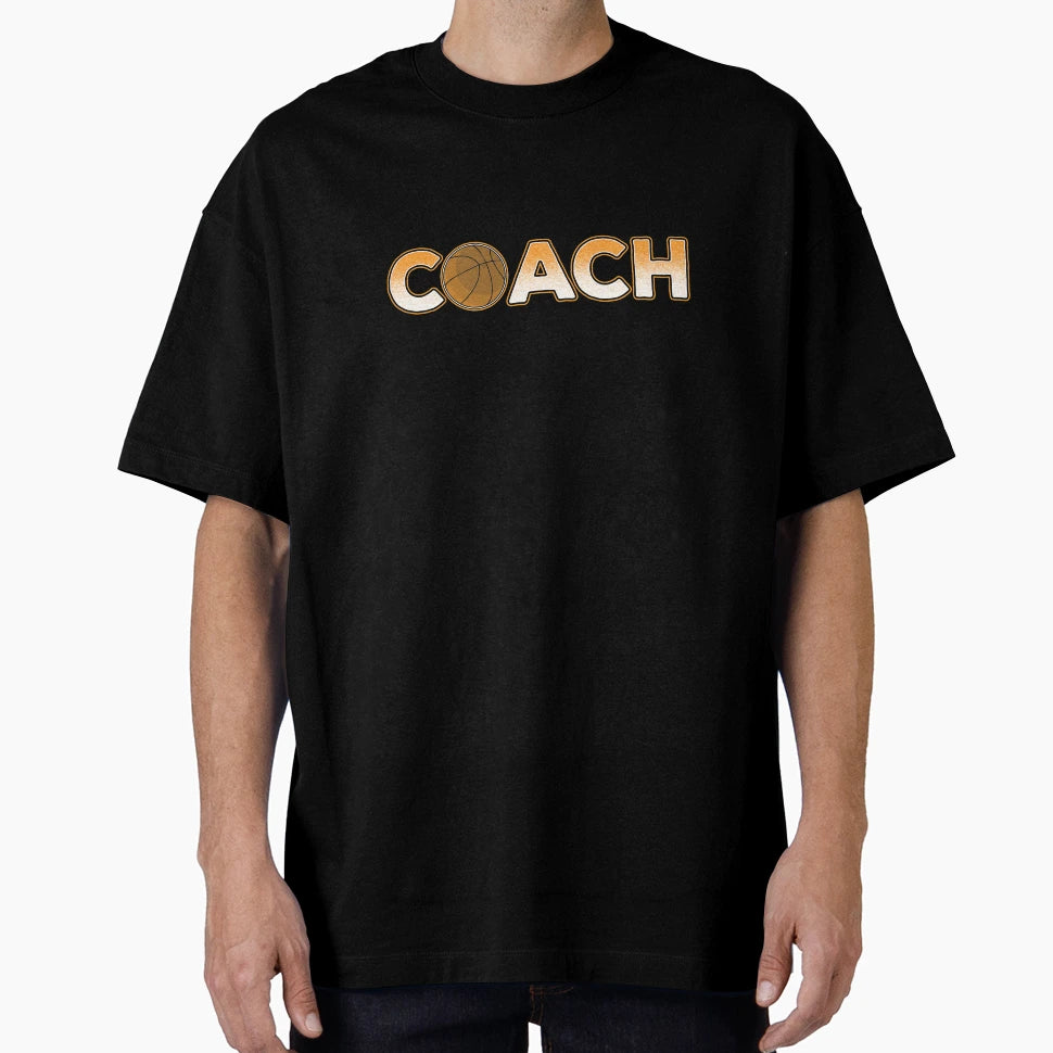 Basketball Coach T-Shirt - Custom Art Print for Adults - T-Shirt, Sweatshirt, Hoodie