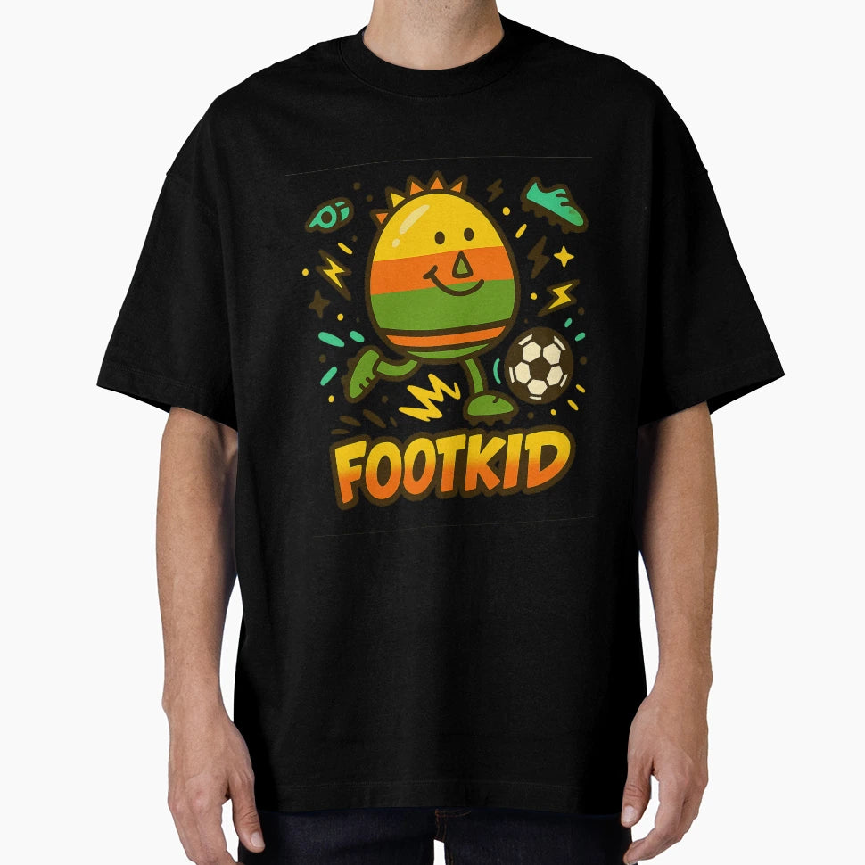 Footkid Little Football Hero T-Shirt - Casual Everyday Wear Unisex - T-Shirt, Sweatshirt, Hoodie