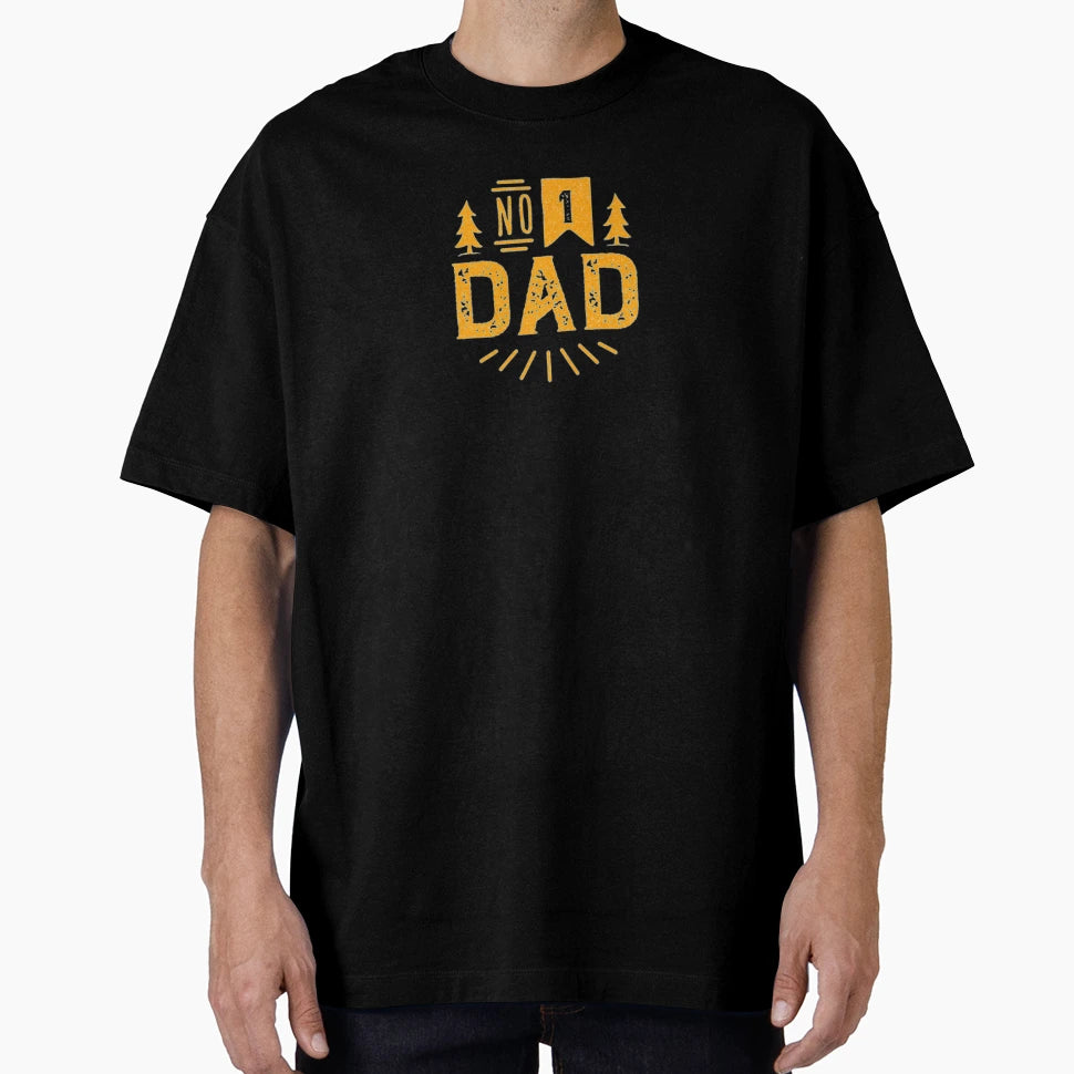 Number 1 Dad T-Shirt - Aesthetic Graphic Men Women - T-Shirt, Sweatshirt, Hoodie